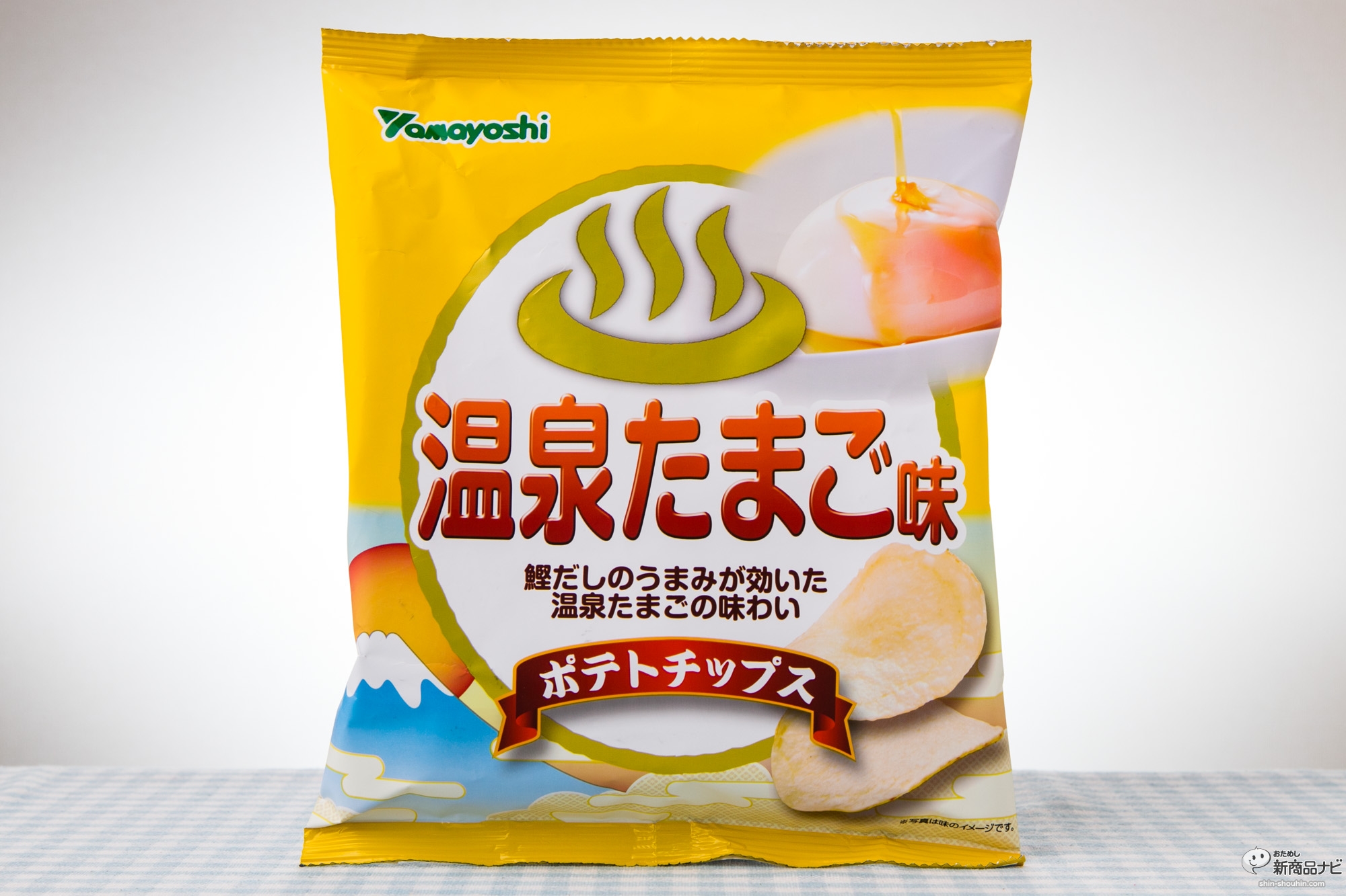 ポテトチップス 温泉たまご味 コンビニ限定で登場 鰹だしと卵黄のコクが合わさった濃厚味だった おためし新商品ナビ