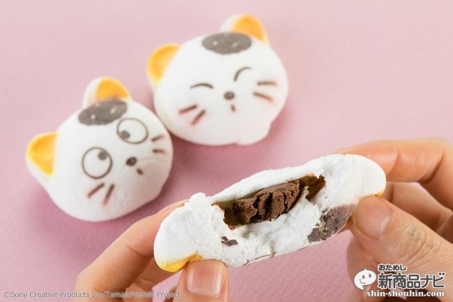 『「うちのタマ知りませんか?」ニャシュマロ』懐かしの猫たちがチョコクリーム入りマシュマロになって新登場!