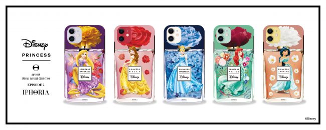 日本限定 絶対欲しい 大人可愛いディズニープリンセスデザインのiphone11対応ケース Iphoria Disney Princess Perfume Collection おためし新商品ナビ