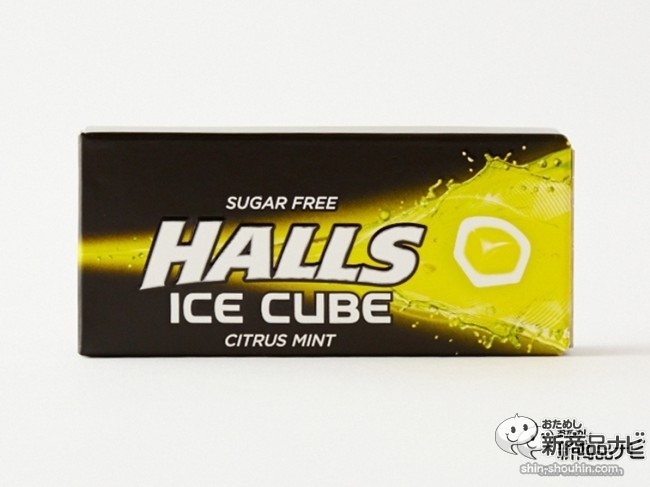 HALLS ICE CUBE シトラスミント002