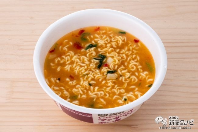 もっちり®ノンフライ麺 マッサマンカレー麺できあがり