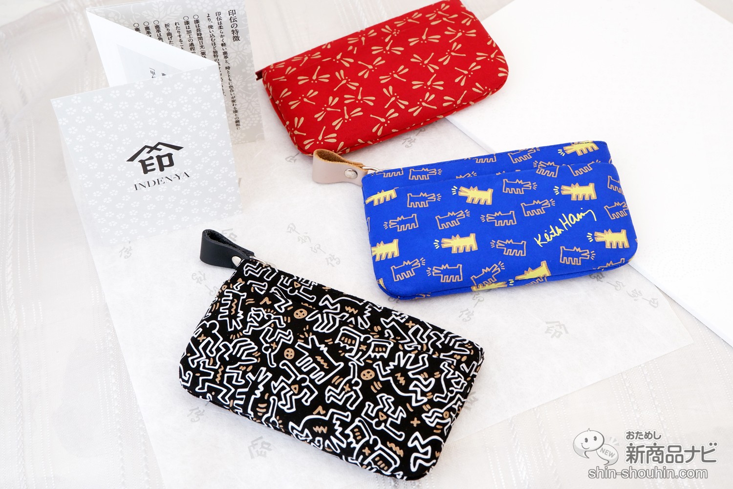 ファッション通販 完売品 印傳屋 ×キースヘリング コラボ インデンヤ